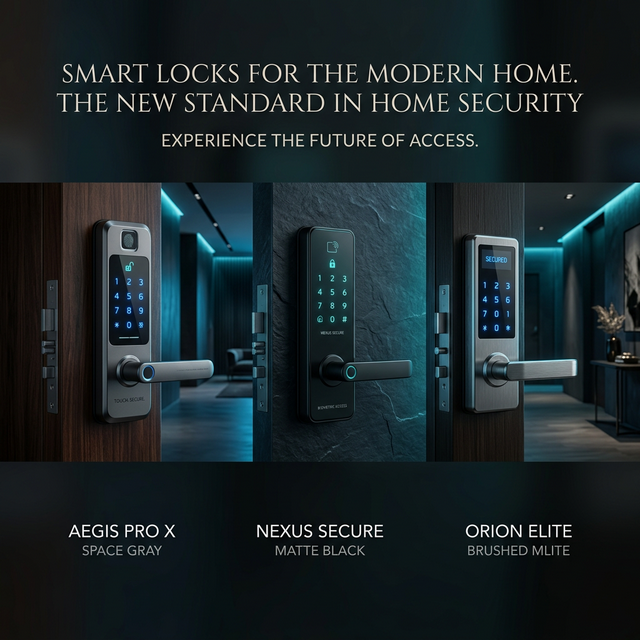 Premium Smart Lock Showcase